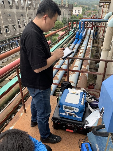 武漢武藥制藥有限公司開展現場監測環境空氣-青島環控設備