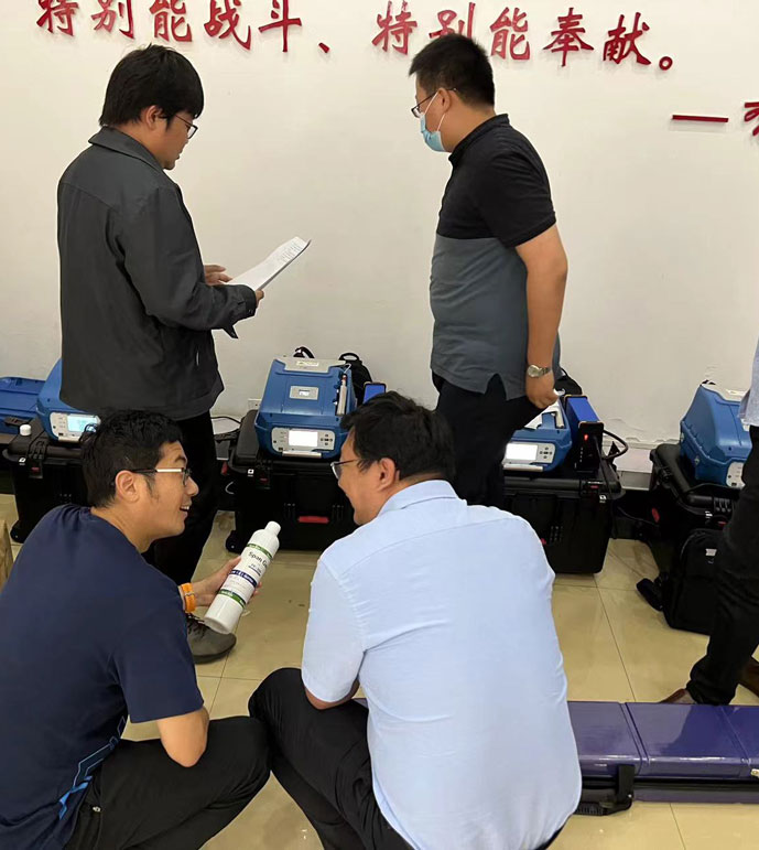 大連生態環境監測站PF-300（催化氧化+FID）驗收培訓